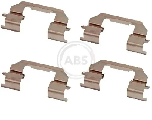 Handler.Part Accessory kit, disc brake pads ABS 2014Q 1