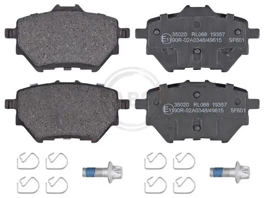 Handler.Part Brake pad set, disc brake ABS 35020 1