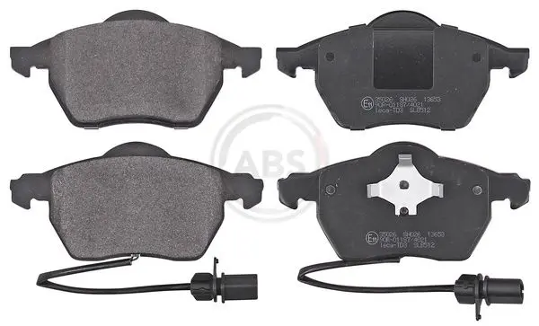 Handler.Part Brake pad set, disc brake ABS 35026 1