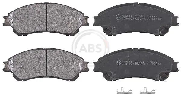 Handler.Part Brake pad set, disc brake ABS 35031 1