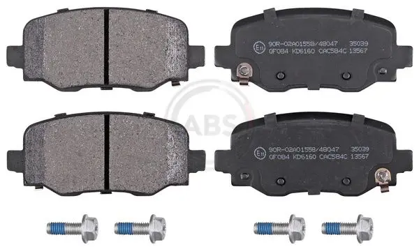 Handler.Part Brake pad set, disc brake ABS 35039 1