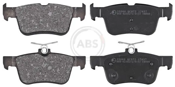 Handler.Part Brake pad set, disc brake ABS 35060 1