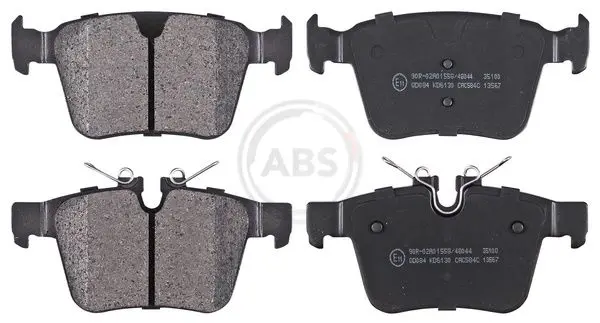 Handler.Part Brake pad set, disc brake ABS 35100 1