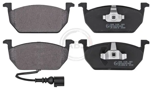 Handler.Part Brake pad set, disc brake ABS 35068 1