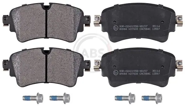 Handler.Part Brake pad set, disc brake ABS 35114 1