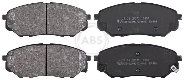 Handler.Part Brake pad set, disc brake ABS 35108 1