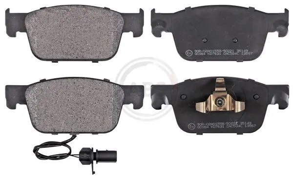 Handler.Part Brake pad set, disc brake ABS 35149 1