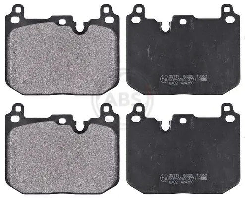 Handler.Part Brake pad set, disc brake ABS 35117 1