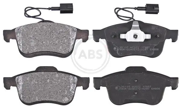 Handler.Part Brake pad set, disc brake ABS 35137 1