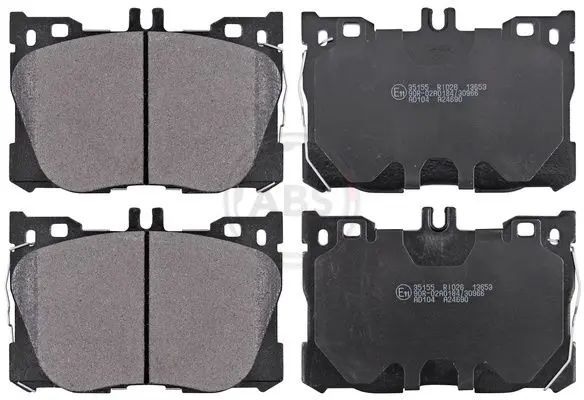 Handler.Part Brake pad set, disc brake ABS 35155 1