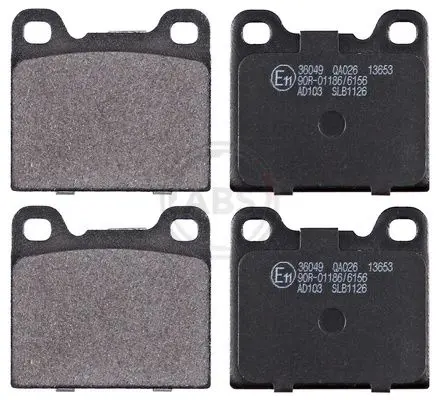 Handler.Part Brake pad set, disc brake ABS 36049 1