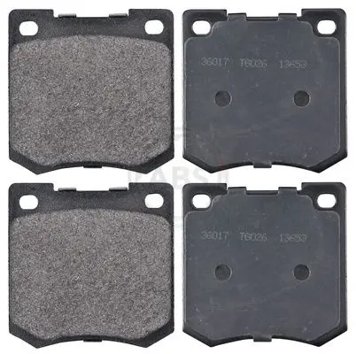 Handler.Part Brake pad set, disc brake ABS 36017 1