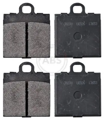 Handler.Part Brake pad set, disc brake ABS 36038 1