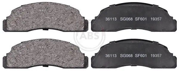 Handler.Part Brake pad set, disc brake ABS 36113 1