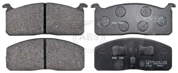 Handler.Part Brake pad set, disc brake ABS 36136 1