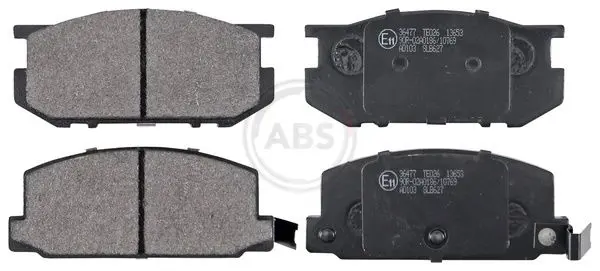 Handler.Part Brake pad set, disc brake ABS 36477 1