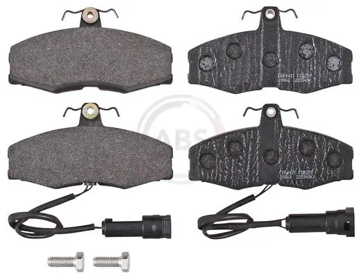 Handler.Part Brake pad set, disc brake ABS 36507 1