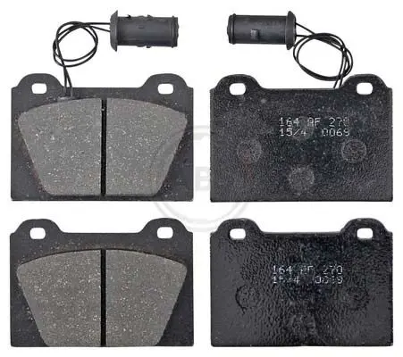 Handler.Part Brake pad set, disc brake ABS 36444 1