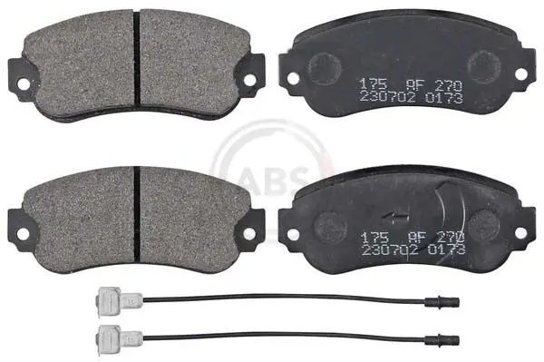 Handler.Part Brake pad set, disc brake ABS 36448 1