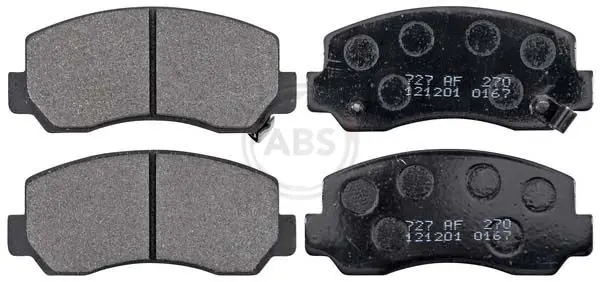 Handler.Part Brake pad set, disc brake ABS 36587 1