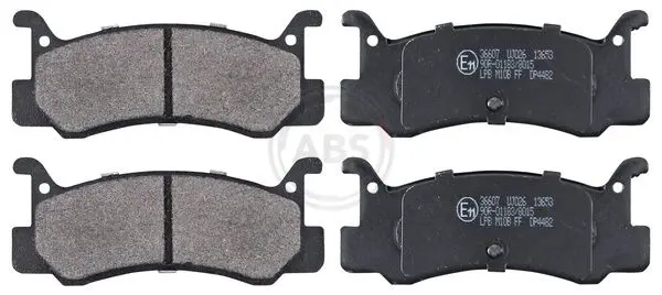 Handler.Part Brake pad set, disc brake ABS 36607 1