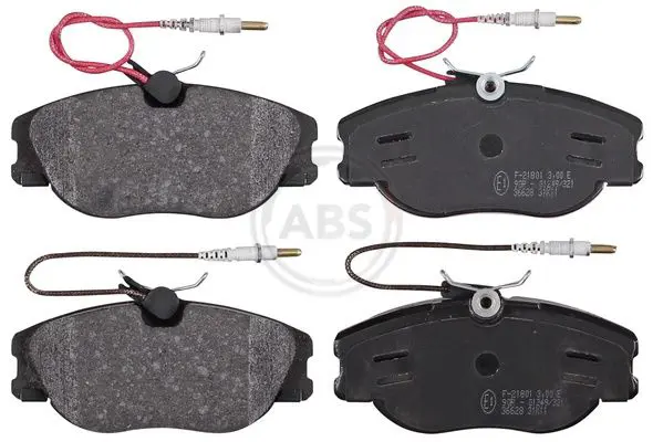 Handler.Part Brake pad set, disc brake ABS 36628 1