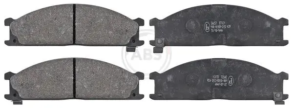 Handler.Part Brake pad set, disc brake ABS 36657 1