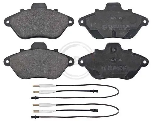 Handler.Part Brake pad set, disc brake ABS 36670 1