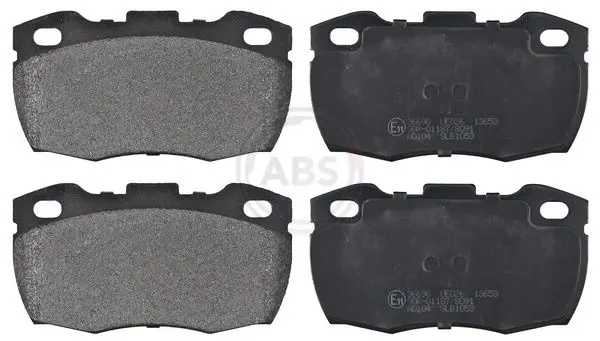 Handler.Part Brake pad set, disc brake ABS 36696 1