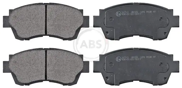 Handler.Part Brake pad set, disc brake ABS 36713 1