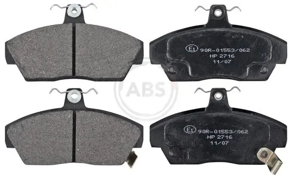 Handler.Part Brake pad set, disc brake ABS 36747 1