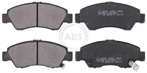 Handler.Part Brake pad set, disc brake ABS 36784 1