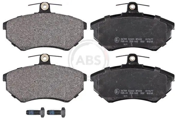 Handler.Part Brake pad set, disc brake ABS 36789 1