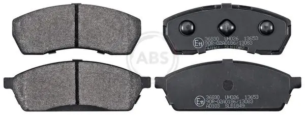 Handler.Part Brake pad set, disc brake ABS 36830 1