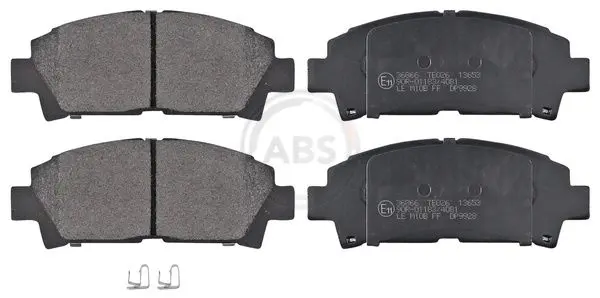 Handler.Part Brake pad set, disc brake ABS 36866 1