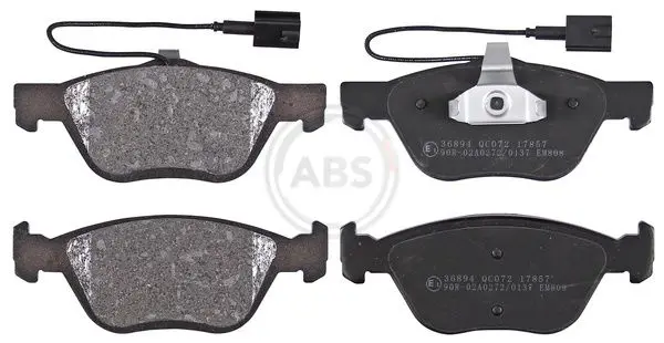 Handler.Part Brake pad set, disc brake ABS 36894 1