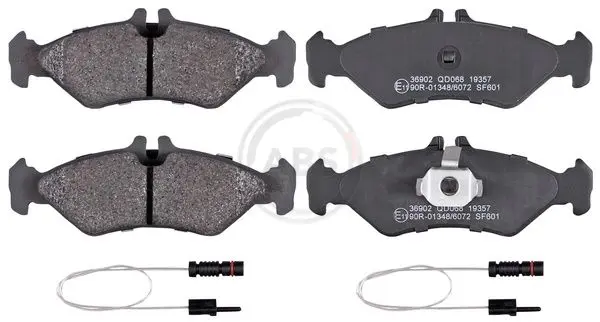 Handler.Part Brake pad set, disc brake ABS 36902 1