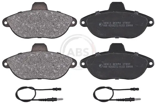 Handler.Part Brake pad set, disc brake ABS 36911 1