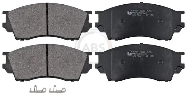 Handler.Part Brake pad set, disc brake ABS 36929 1