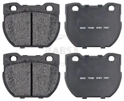 Handler.Part Brake pad set, disc brake ABS 36871 1