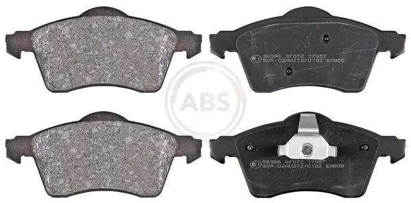 Handler.Part Brake pad set, disc brake ABS 36986 1