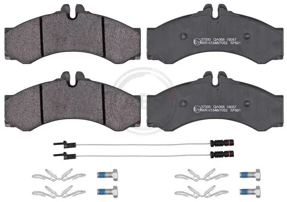 Handler.Part Brake pad set, disc brake ABS 37000 1