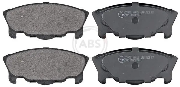 Handler.Part Brake pad set, disc brake ABS 37058 1