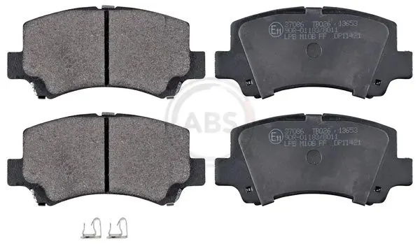 Handler.Part Brake pad set, disc brake ABS 37086 1