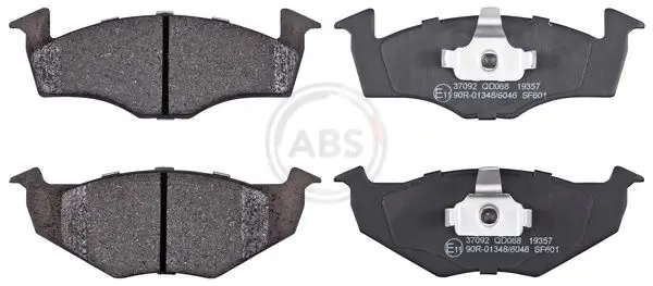 Handler.Part Brake pad set, disc brake ABS 37092 1