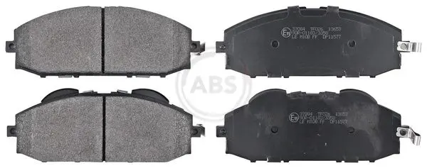 Handler.Part Brake pad set, disc brake ABS 37084 1