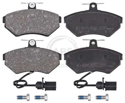 Handler.Part Brake pad set, disc brake ABS 37160 1