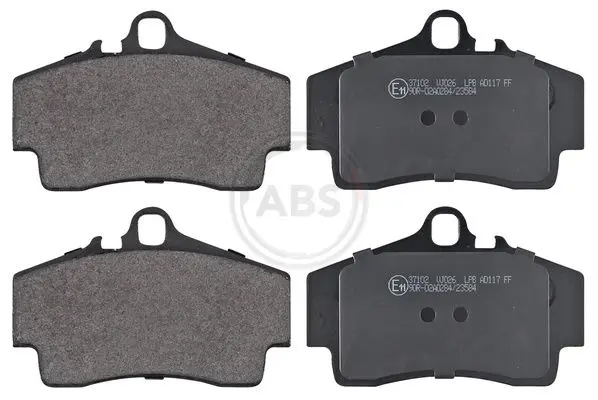 Handler.Part Brake pad set, disc brake ABS 37102 1