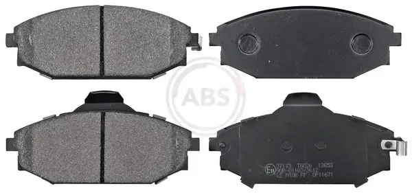 Handler.Part Brake pad set, disc brake ABS 37173 1