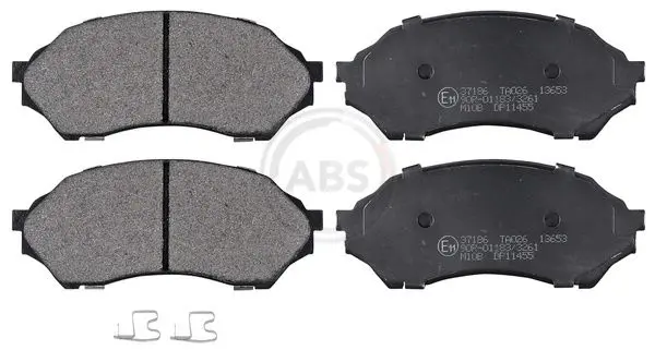 Handler.Part Brake pad set, disc brake ABS 37186 1